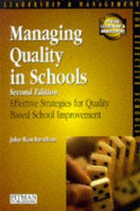 Produktbild: Managing Quality in Schools: Effective Strategies for Quality-Based School Improvement