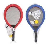 Produktbild: Idena Softballspiel XXL mit 3 Federb&auml;llen 67cm