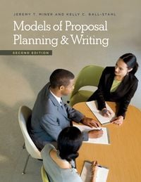 Produktbild: Models of Proposal Planning & Writing
