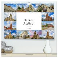 Produktbild: Dessau Ro&szlig;lau Impressionen (hochwertiger Premium Wandkalender 2026 DIN A2 quer), Kunstdruck in Hochglanz