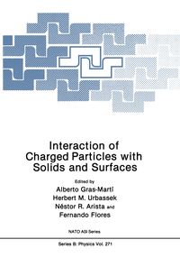 Produktbild: Interaction of Charged Particles with Solids and Surfaces