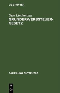 Produktbild: Grunderwerbsteuergesetz