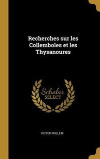 Produktbild: Recherches sur les Collemboles et les Thysanoures