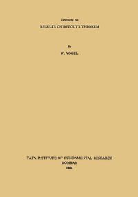 Produktbild: Lectures on Results on Bezout&rsquo;s Theorem