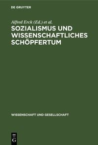 Produktbild: Sozialismus und wissenschaftliches Sch&ouml;pfertum