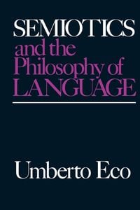 Produktbild: Semiotics and the Philosophy of Language