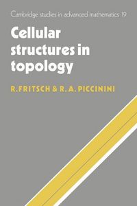 Produktbild: Cellular Structures in Topology