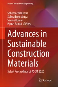 Produktbild: Advances in Sustainable Construction Materials