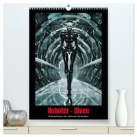 Produktbild: Roboter - Diven (hochwertiger Premium Wandkalender 2026 DIN A2 hoch), Kunstdruck in Hochglanz