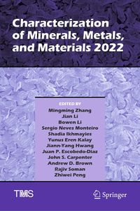 Produktbild: Characterization of Minerals, Metals, and Materials 2022