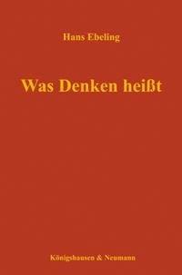Produktbild: Was Denken hei&szlig;t