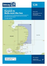 Produktbild: C28 Harwich to Wells-next-the-Sea, Imray Chart