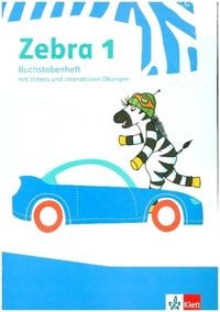 Bild vom Artikel Zebra 1. Paket: Buchstabenheft/Arbeitsheft Lesen mit digitalen Medien Klasse 1 vom Autor 