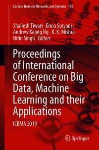 Produktbild: Proceedings of International Conference on Big Data, Machine Learning and their Applications