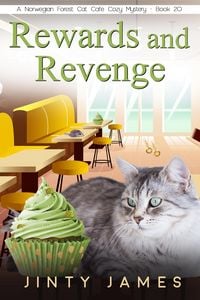 Produktbild: Rewards and Revenge (A Norwegian Forest Cat Cafe Cozy Mystery, #20)