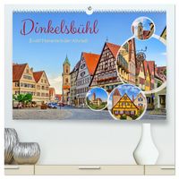 Produktbild: Dinkelsb&uuml;hl - Zw&ouml;lf Momente in der Altstadt (hochwertiger Premium Wandkalender 2027 DIN A2 quer), Kunstdruck in Hochglanz