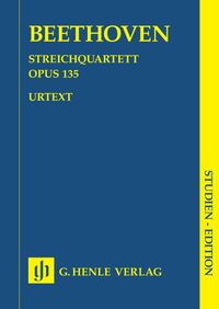Produktbild: Ludwig van Beethoven - Streichquartett F-dur op. 135