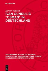 Produktbild: Ivan Gunduli&iquest; "Osman" in Deutschland
