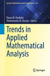 Produktbild: Trends in Applied Mathematical Analysis