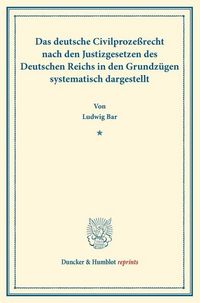 Produktbild: Das deutsche Civilproze&szlig;recht