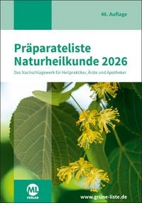 Produktbild: Pr&auml;parateliste der Naturheilkunde 2026 &ndash; DIE GR&Uuml;NE LISTE