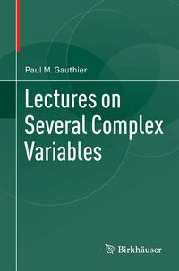 Produktbild: Lectures on Several Complex Variables