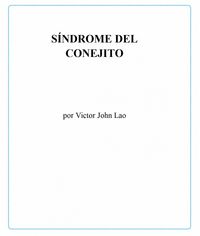 Produktbild: S&iacute;ndrome del conejito: