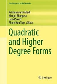 Produktbild: Quadratic and Higher Degree Forms