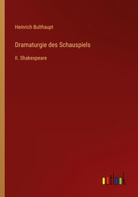 Produktbild: Dramaturgie des Schauspiels