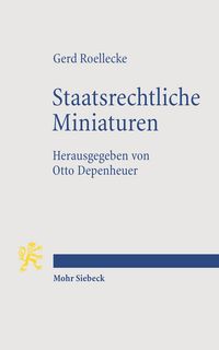 Produktbild: Staatsrechtliche Miniaturen