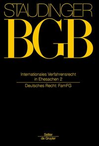Produktbild: Internationales Verfahrensrecht in Ehesachen Band 2