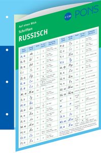 Bild vom Artikel PONS Schriften auf einen Blick. Russisch vom Autor Irina Haag