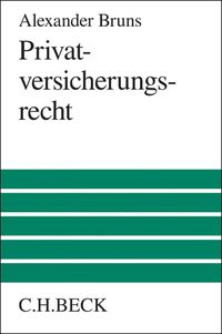 Produktbild: Privatversicherungsrecht