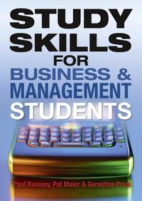 Produktbild: Study Skills for Business and Management Students