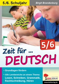 Produktbild: Zeit f&uuml;r Deutsch / Klasse 5-6