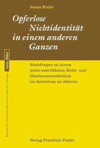 Produktbild: Opferlose Nichtidentit&auml;t in einem anderen Ganzen