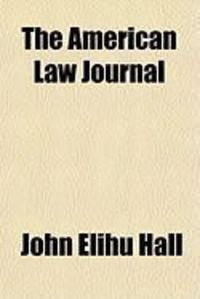 Produktbild: The American Law Journal