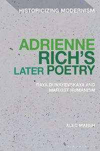 Produktbild: Adrienne Rich's Later Poetry