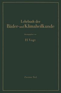 Produktbild: Lehrbuch der B&auml;der- und Klimaheilkunde