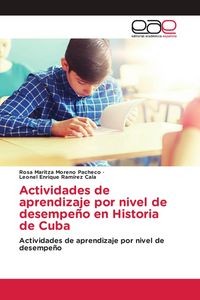 Produktbild: Actividades de aprendizaje por nivel de desempe&ntilde;o en Historia de Cuba