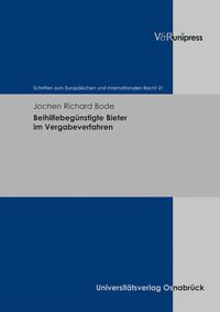 Produktbild: Beihilfebeg&uuml;nstigte Bieter im Vergabeverfahren