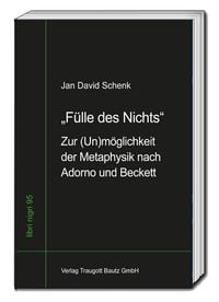 Produktbild: &bdquo;F&uuml;lle des Nichts&ldquo;