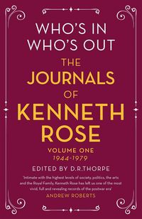 Produktbild: Who's In, Who's Out: The Journals of Kenneth Rose