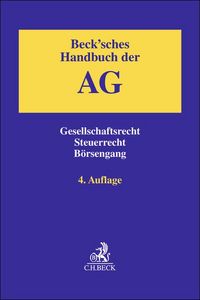 Produktbild: Beck'sches Handbuch der AG