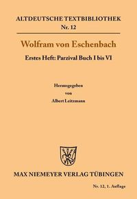 Produktbild: Parzival Buch I bis VI