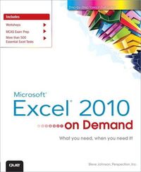 Produktbild: Ms Excel 2010 On Demand
