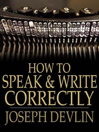 Produktbild: How to Speak and Write Correctly
