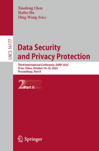 Produktbild: Data Security and Privacy Protection