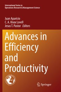 Produktbild: Advances in Efficiency and Productivity