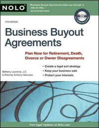 Produktbild: Business Buyout Agreements: Plan Now for Retirement, Death, Divorce or Owner Disagreements
